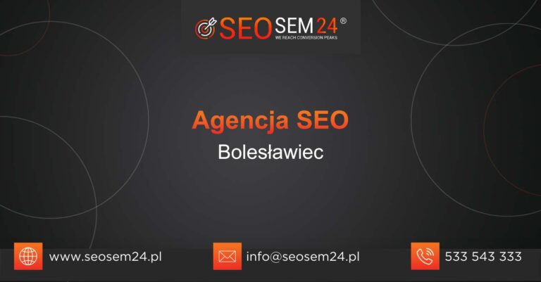 Agencja SEO Bolesławiec