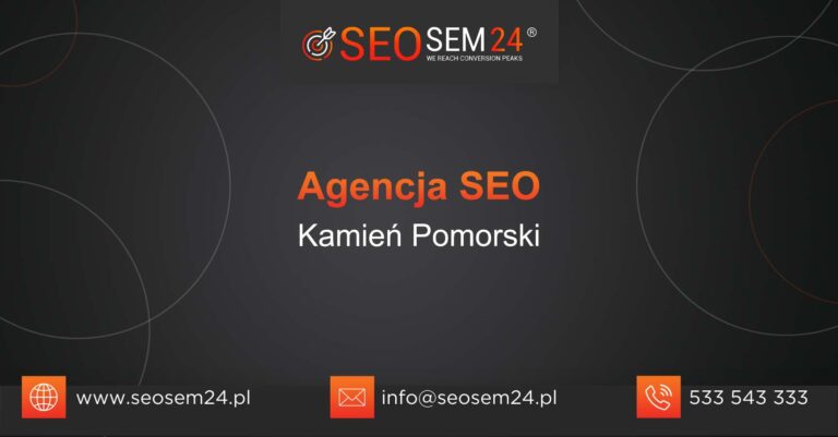 Agencja SEO Kamień Pomorski