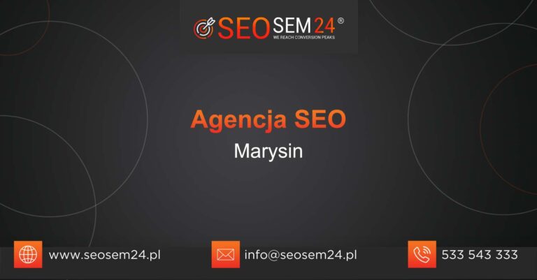 Agencja SEO Marysin