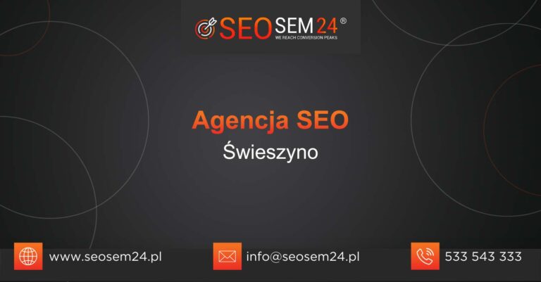 Agencja SEO Świeszyno