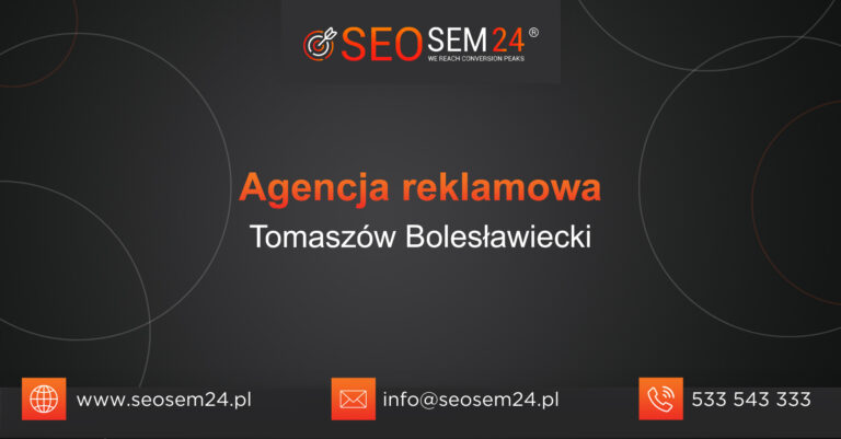 Agencja reklamowa Tomaszów Bolesławiecki