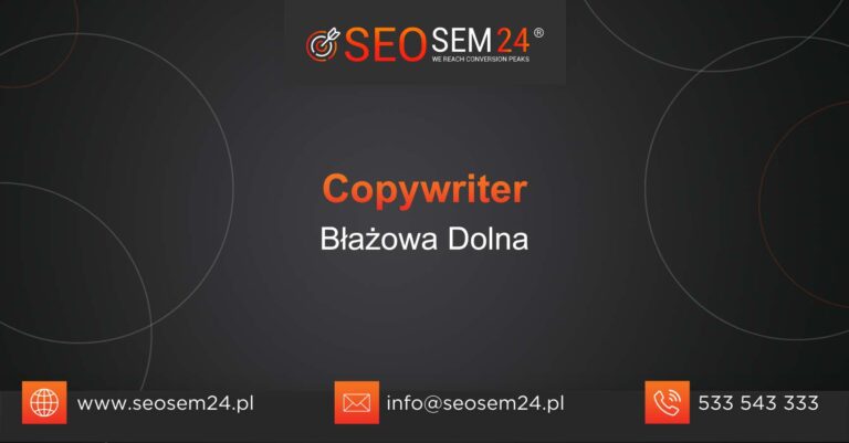 Copywriter Błażowa Dolna