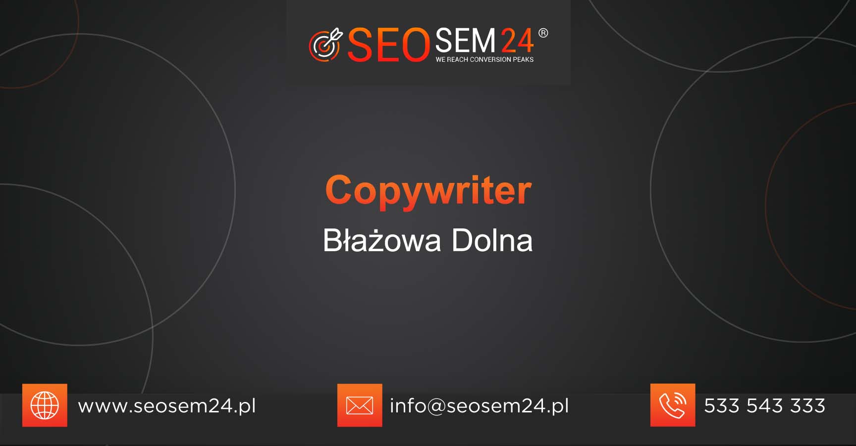 Copywriter Błażowa Dolna