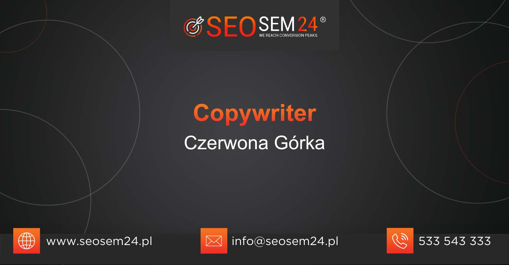 Copywriter Czerwona Górka