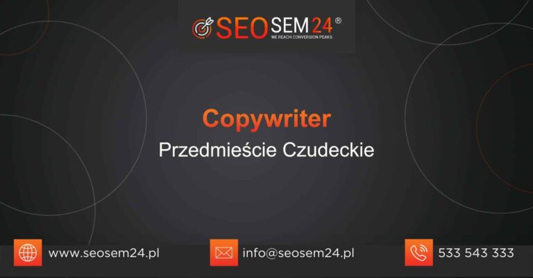 Copywriter Przedmieście Czudeckie