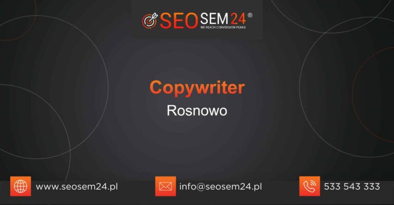 Copywriter Rosnowo
