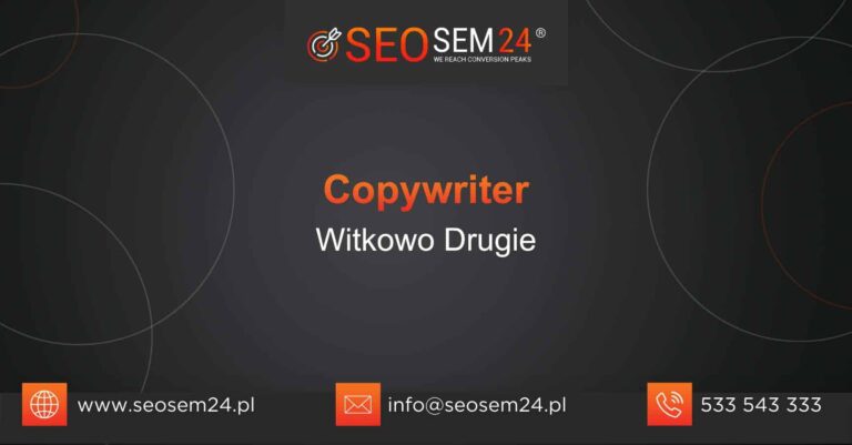 Copywriter Witkowo Drugie
