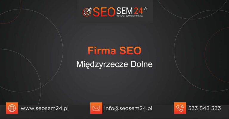 Firma SEO Międzyrzecze Dolne