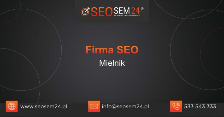 Firma SEO Mielnik