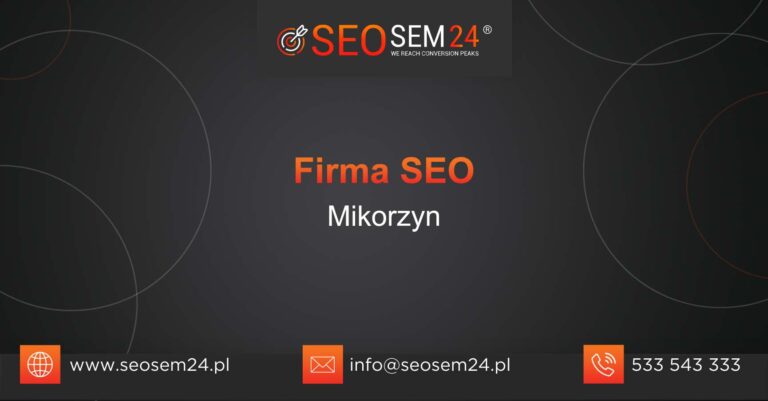 Firma SEO Mikorzyn