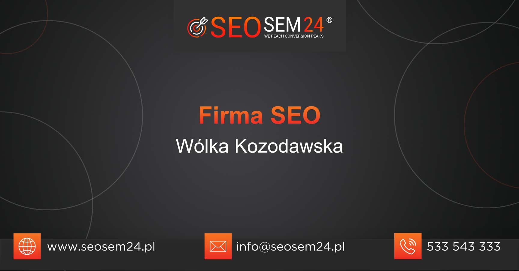 Firma SEO Wólka Kozodawska