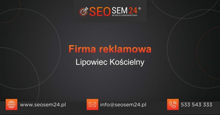 Firma reklamowa Lipowiec Kościelny