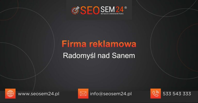 Firma reklamowa Radomyśl nad Sanem