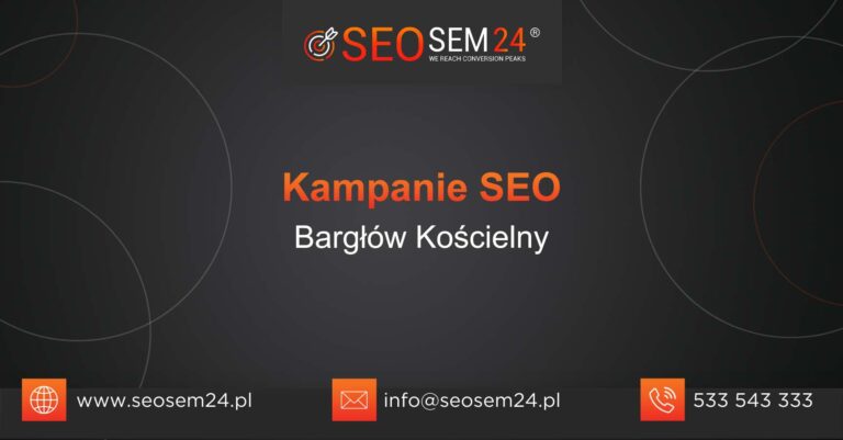 Kampanie SEO Bargłów Kościelny