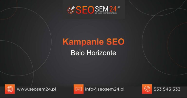Kampanie SEO Belo Horizonte