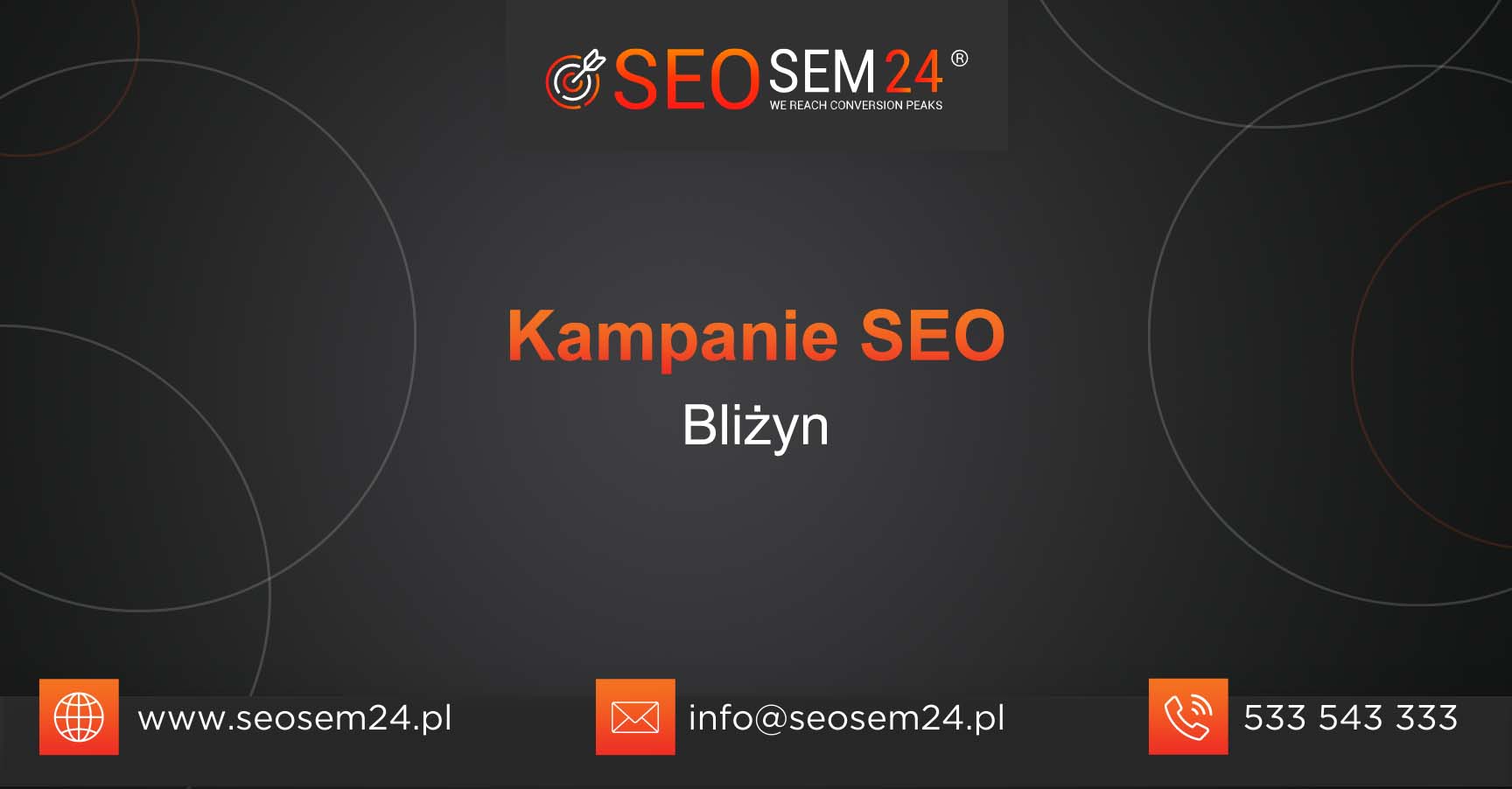 Kampanie SEO Bliżyn