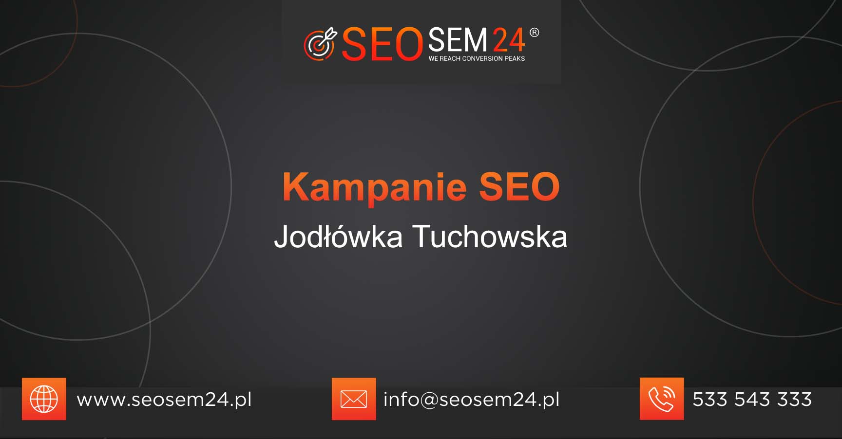 Kampanie SEO Jodłówka Tuchowska