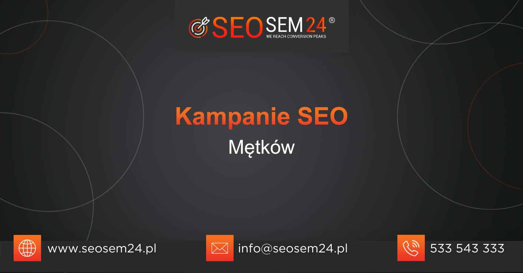 Kampanie SEO Mętków