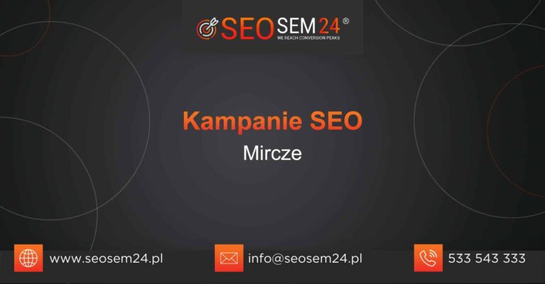 Kampanie SEO Mircze