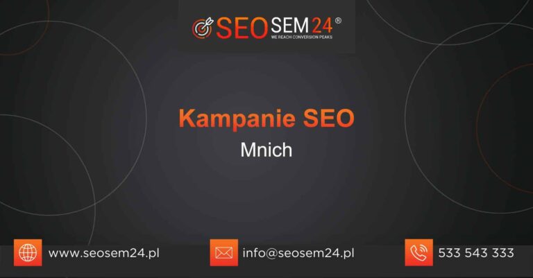 Kampanie SEO Mnich