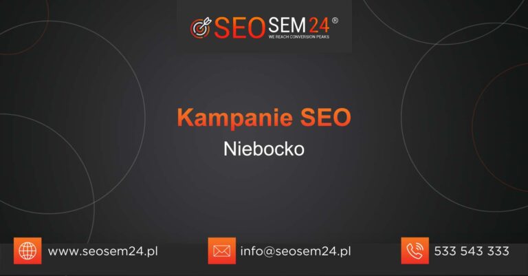 Kampanie SEO Niebocko