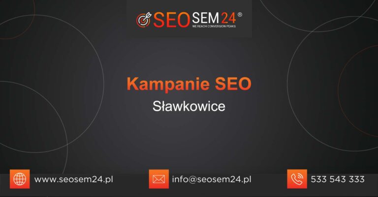 Kampanie SEO Sławkowice