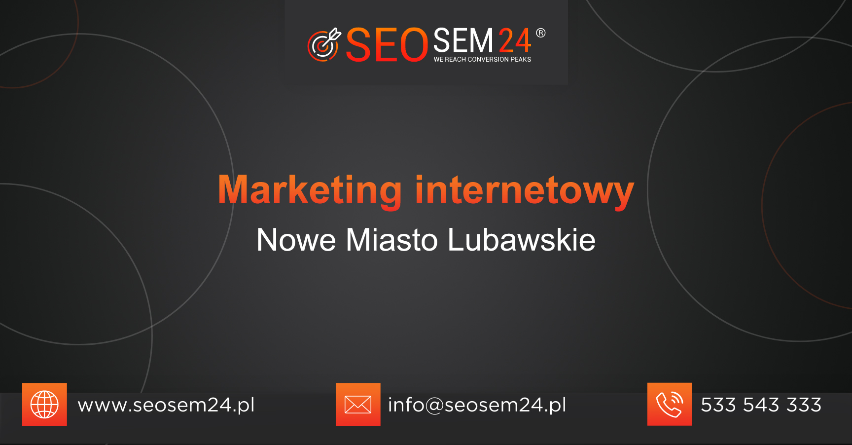 Marketing internetowy Nowe Miasto Lubawskie