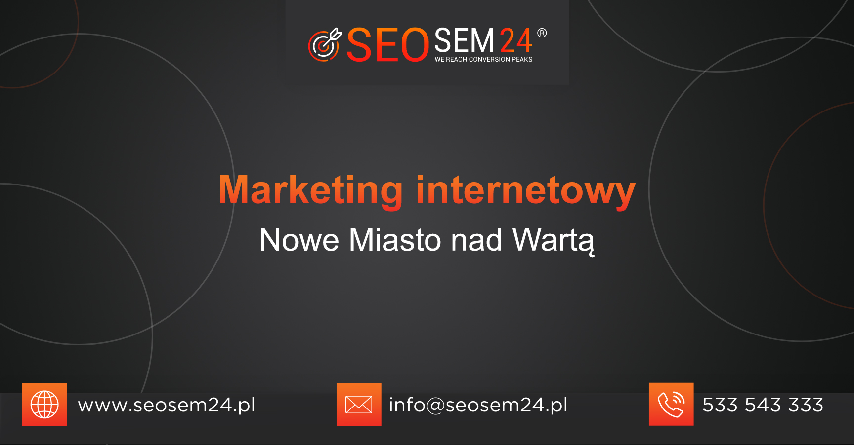 Marketing internetowy Nowe Miasto nad Wartą