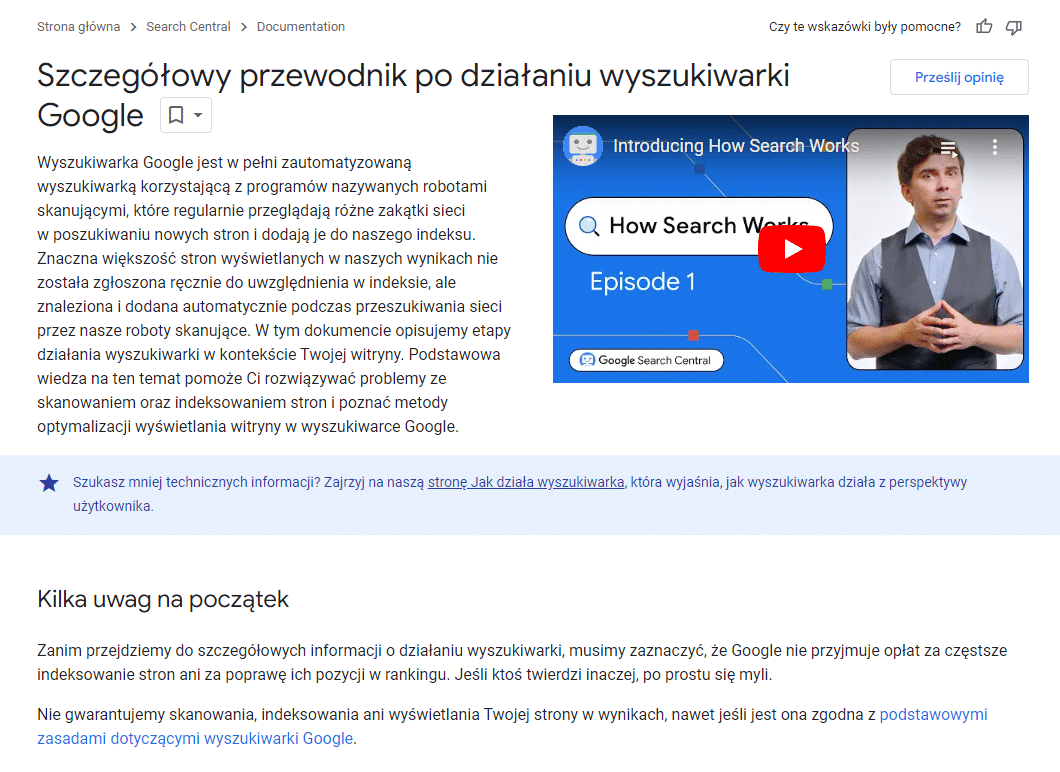 Marketing oparty na rekomendacjach w Łazach - przewodnik po działaniu wyszukiwarki Google.