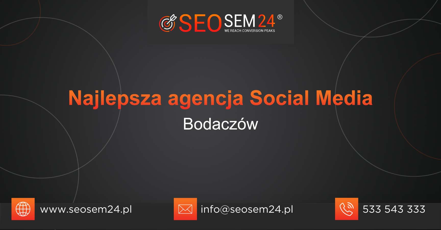 Najlepsza agencja Social Media w Bodaczowie