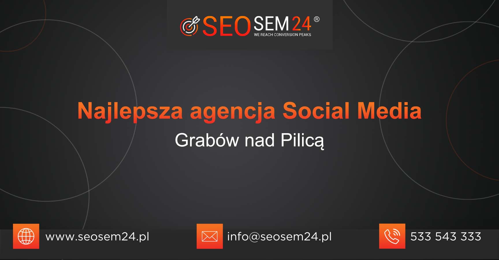 Najlepsza agencja Social Media w Grabowie nad Pilicą