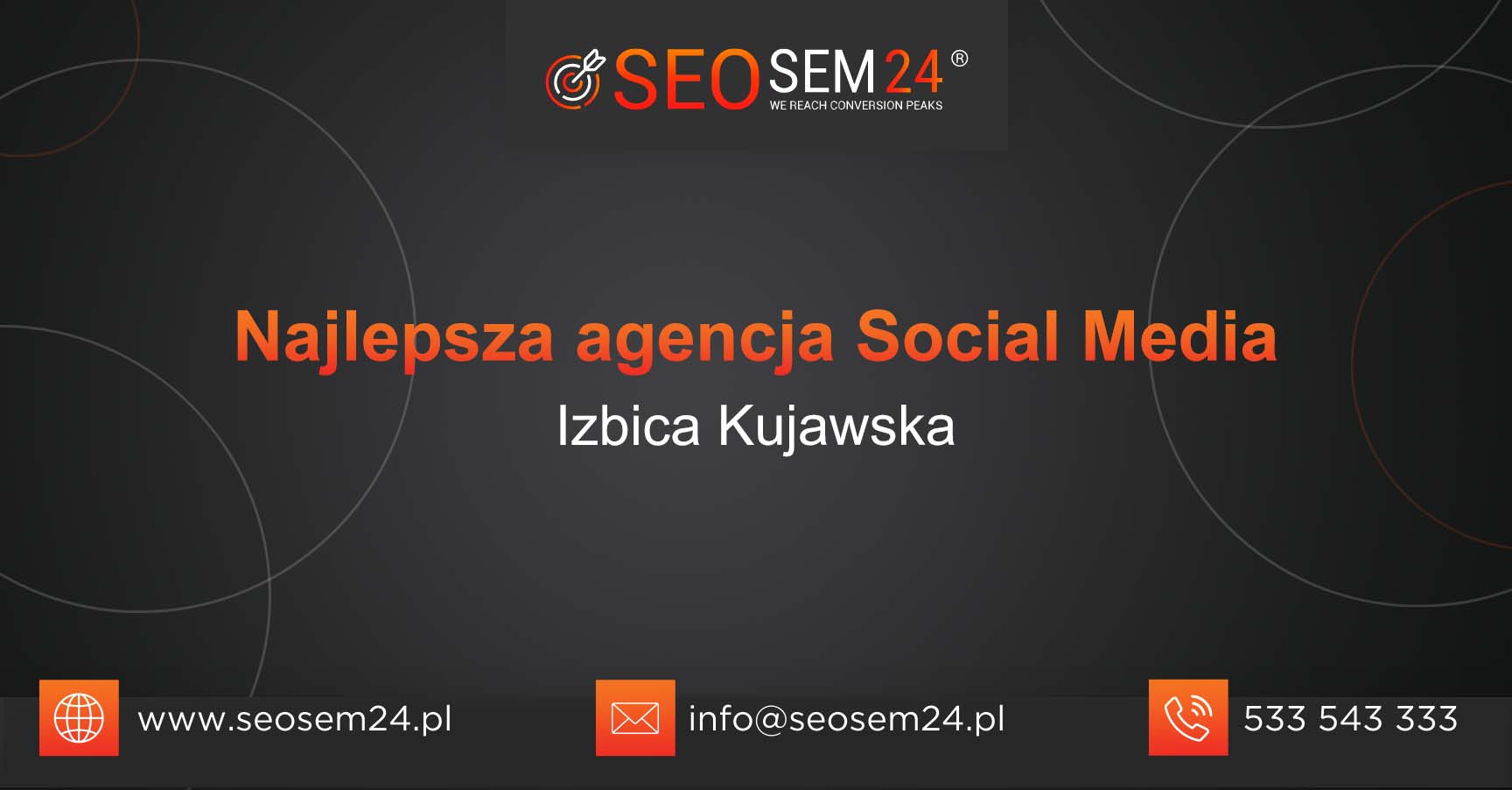 Najlepsza agencja Social Media w Izbicy Kujawskiej