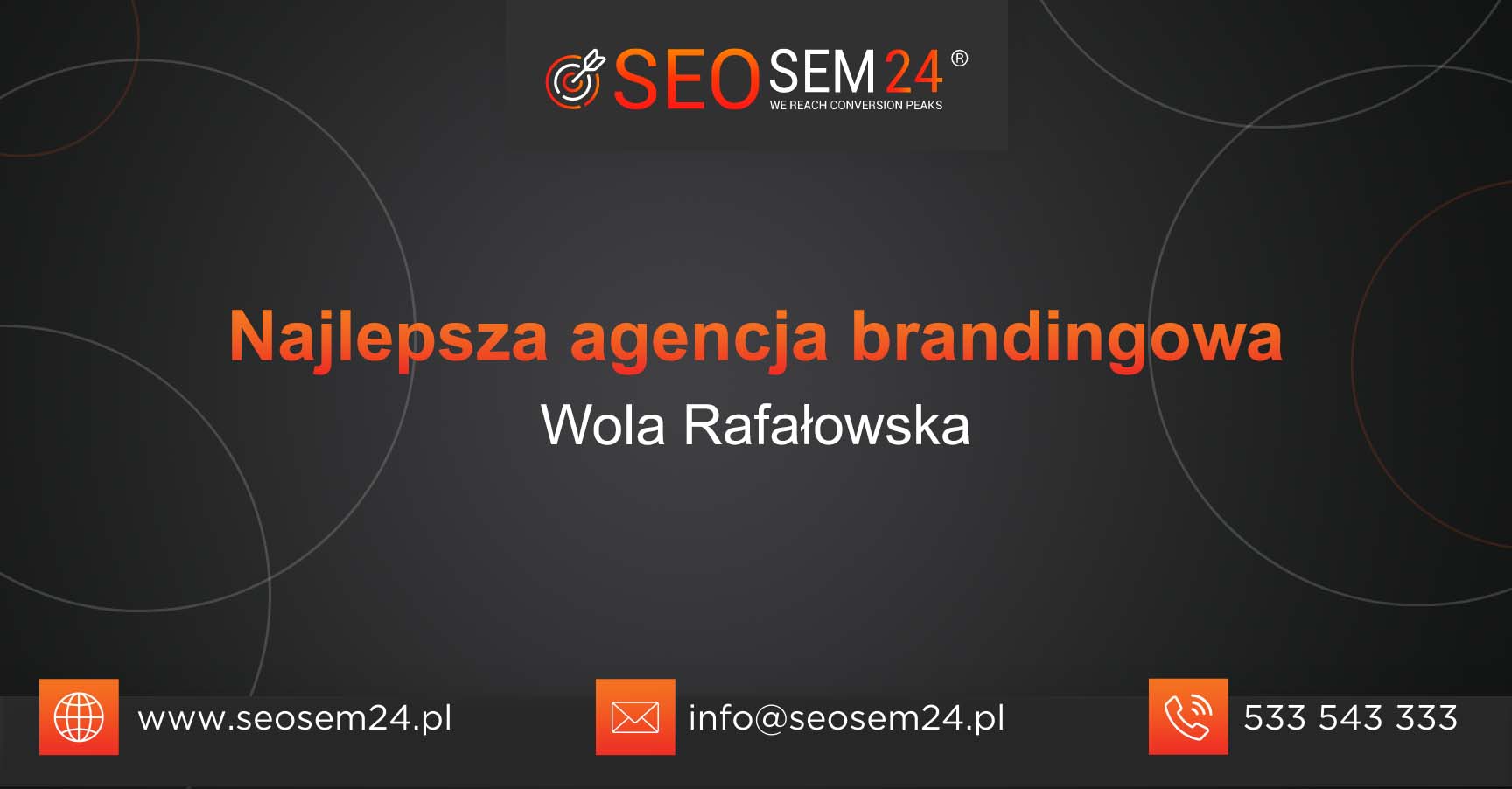 Najlepsza agencja brandingowa w Woli Rafałowskiej