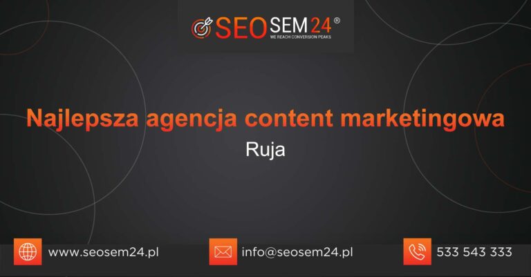 Najlepsza agencja content marketingowa w Rui