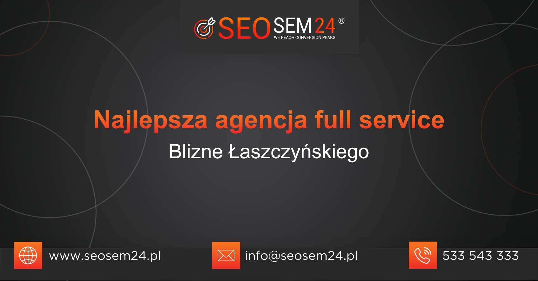 Najlepsza agencja Full Service w Bliznem Łaszczyńskiego