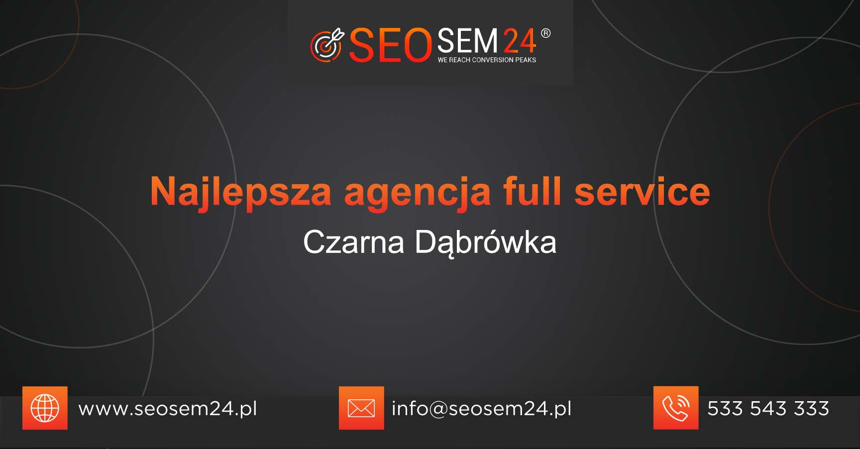 Najlepsza agencja Full Service w Czarnej Dąbrówce