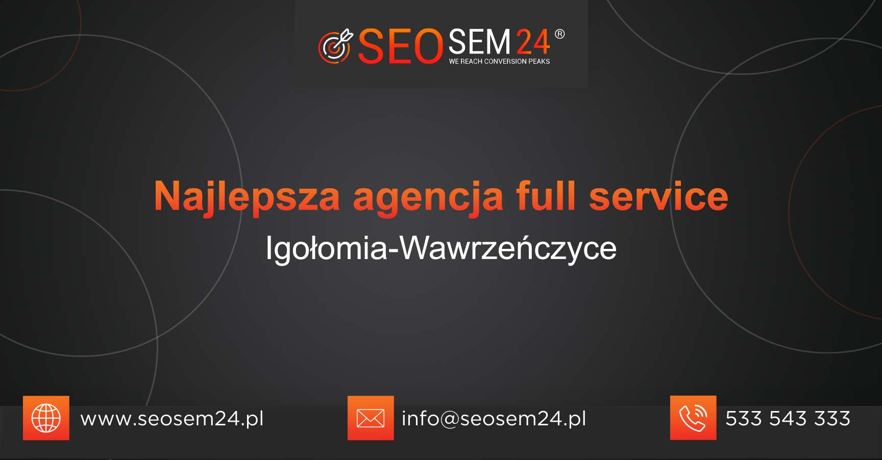 Najlepsza agencja Full Service w Igołomi-Wawrzeńczycach