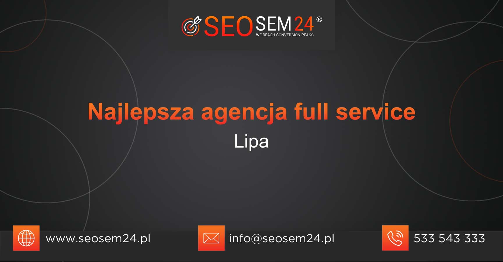 Najlepsza agencja Full Service w Lipie