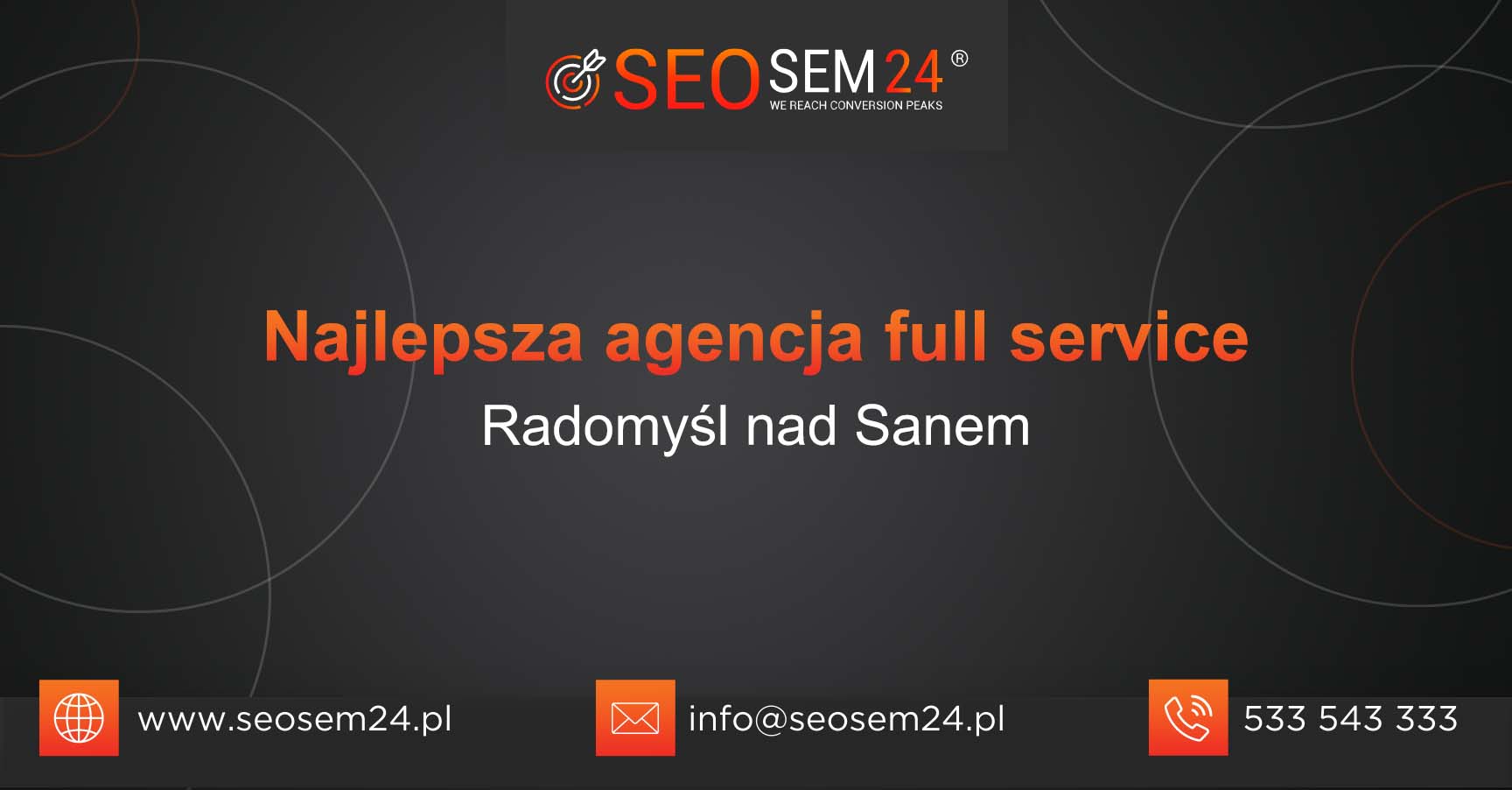 Najlepsza agencja Full Service w Radomyślu nad Sanem