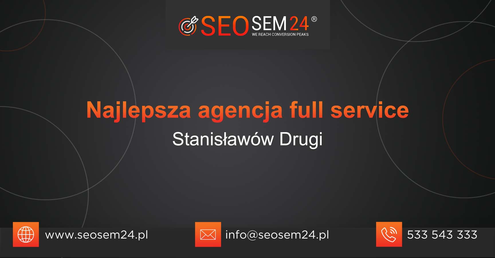 Najlepsza agencja Full Service w Stanisławowie Drugim