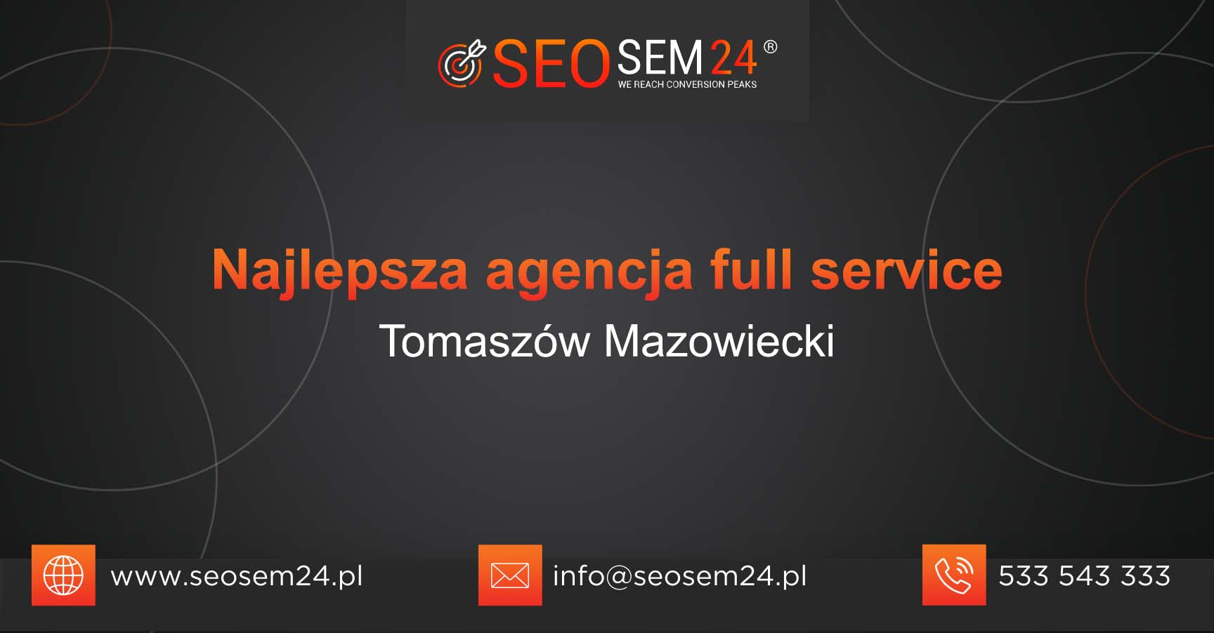 Najlepsza agencja Full Service w Tomaszowie Mazowieckim