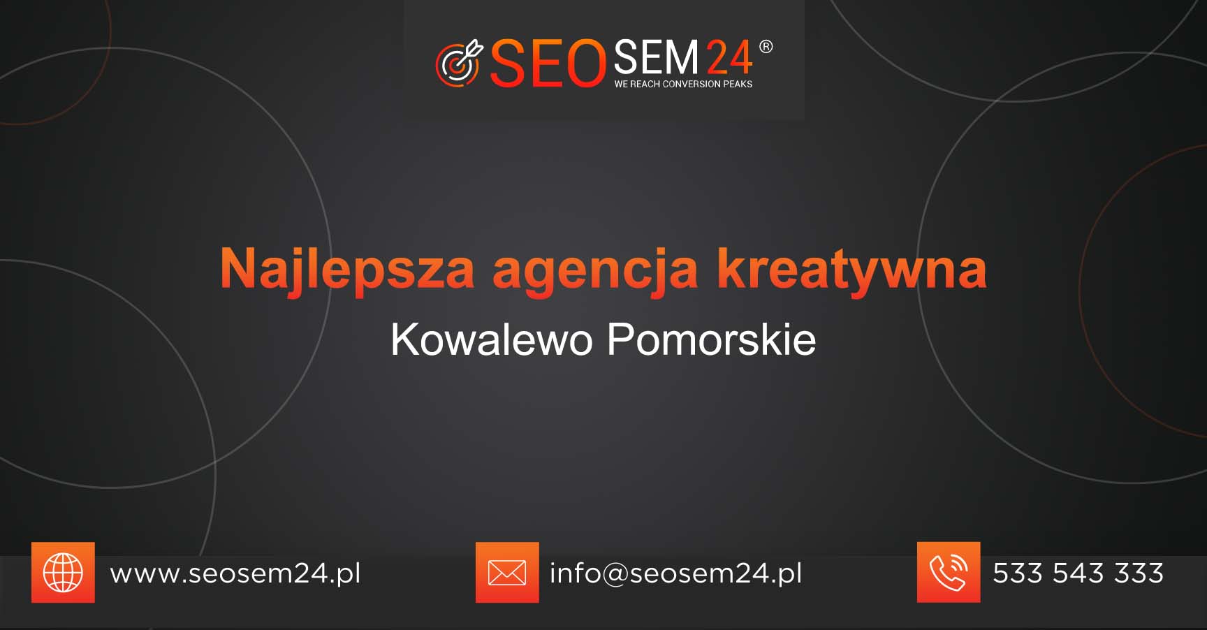 Najlepsza agencja kreatywna w Kowalewie Pomorskim