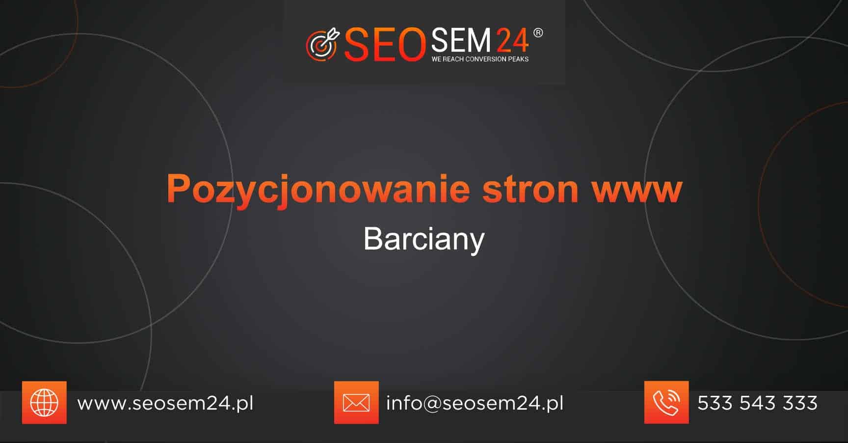 Pozycjonowanie stron www Barciany
