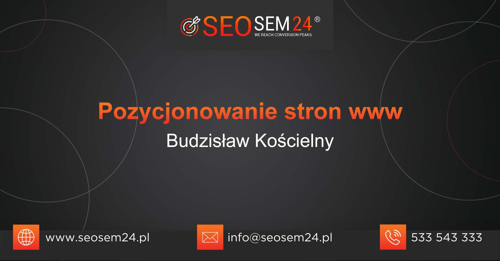 Pozycjonowanie stron www Budzisław Kościelny
