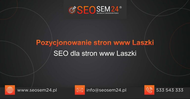 Pozycjonowanie stron www Laszki