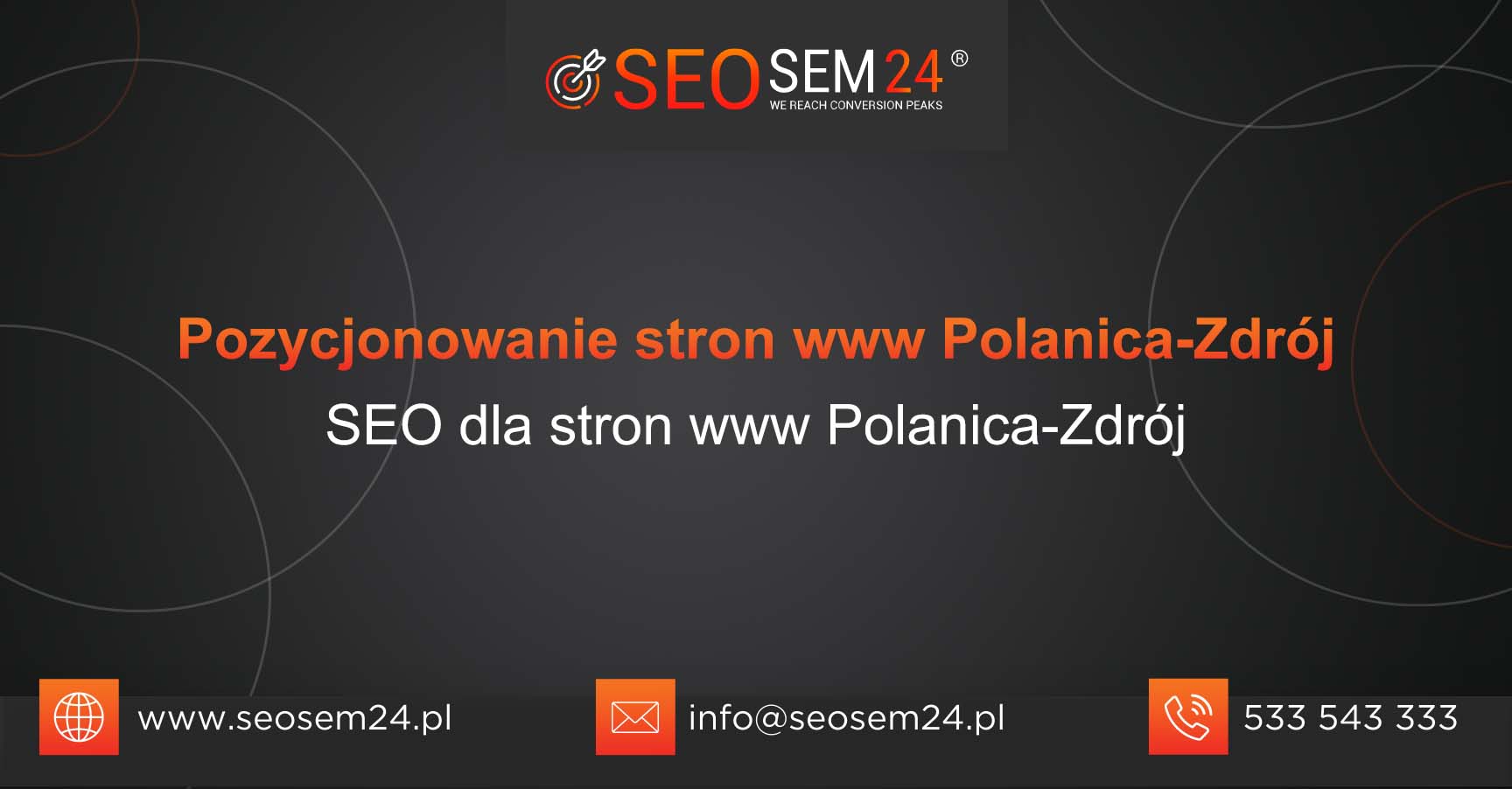 Pozycjonowanie stron www Polanica-Zdrój