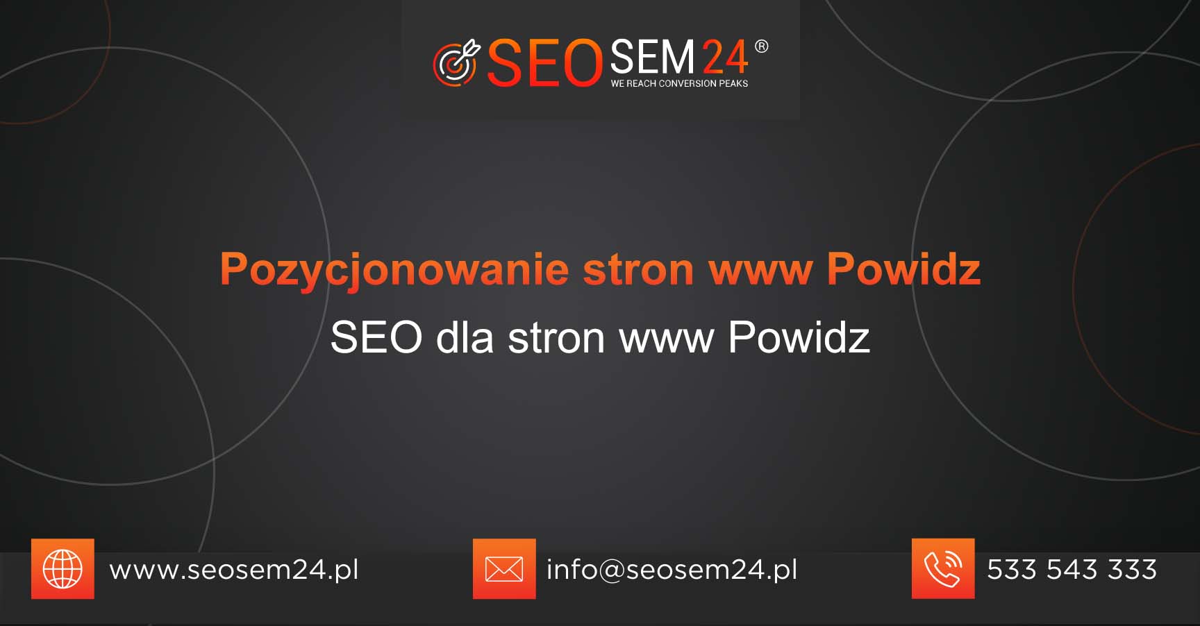 Pozycjonowanie stron www Powidz