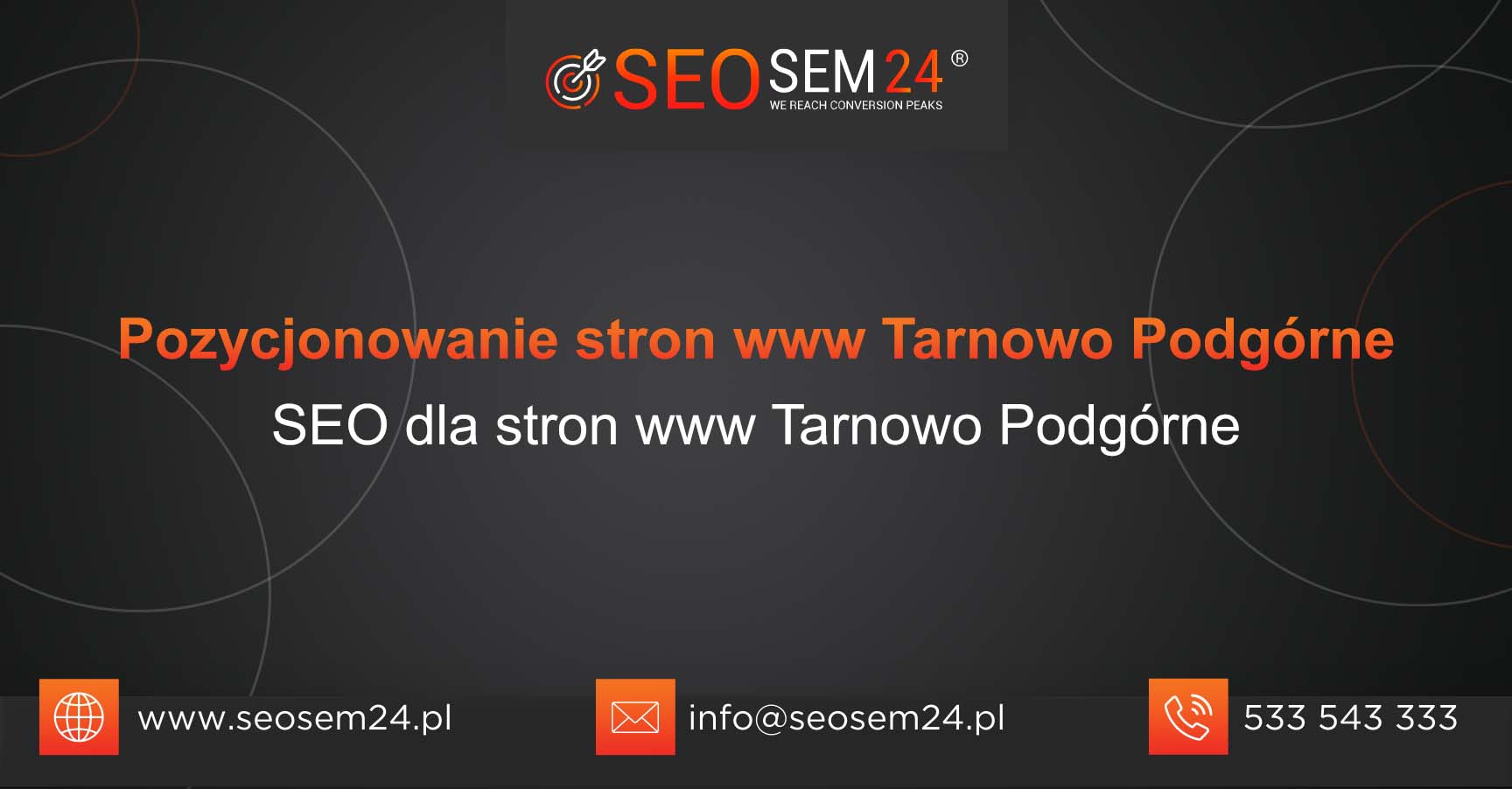 Pozycjonowanie stron www Tarnowo Podgórne