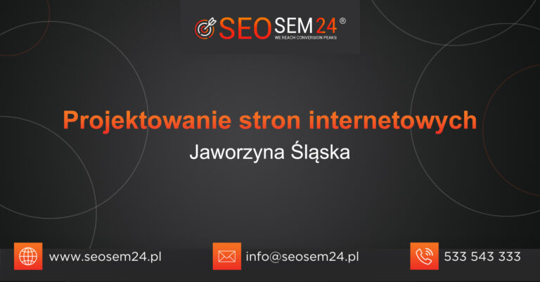 Projektowanie stron internetowych Jaworzyna Śląska