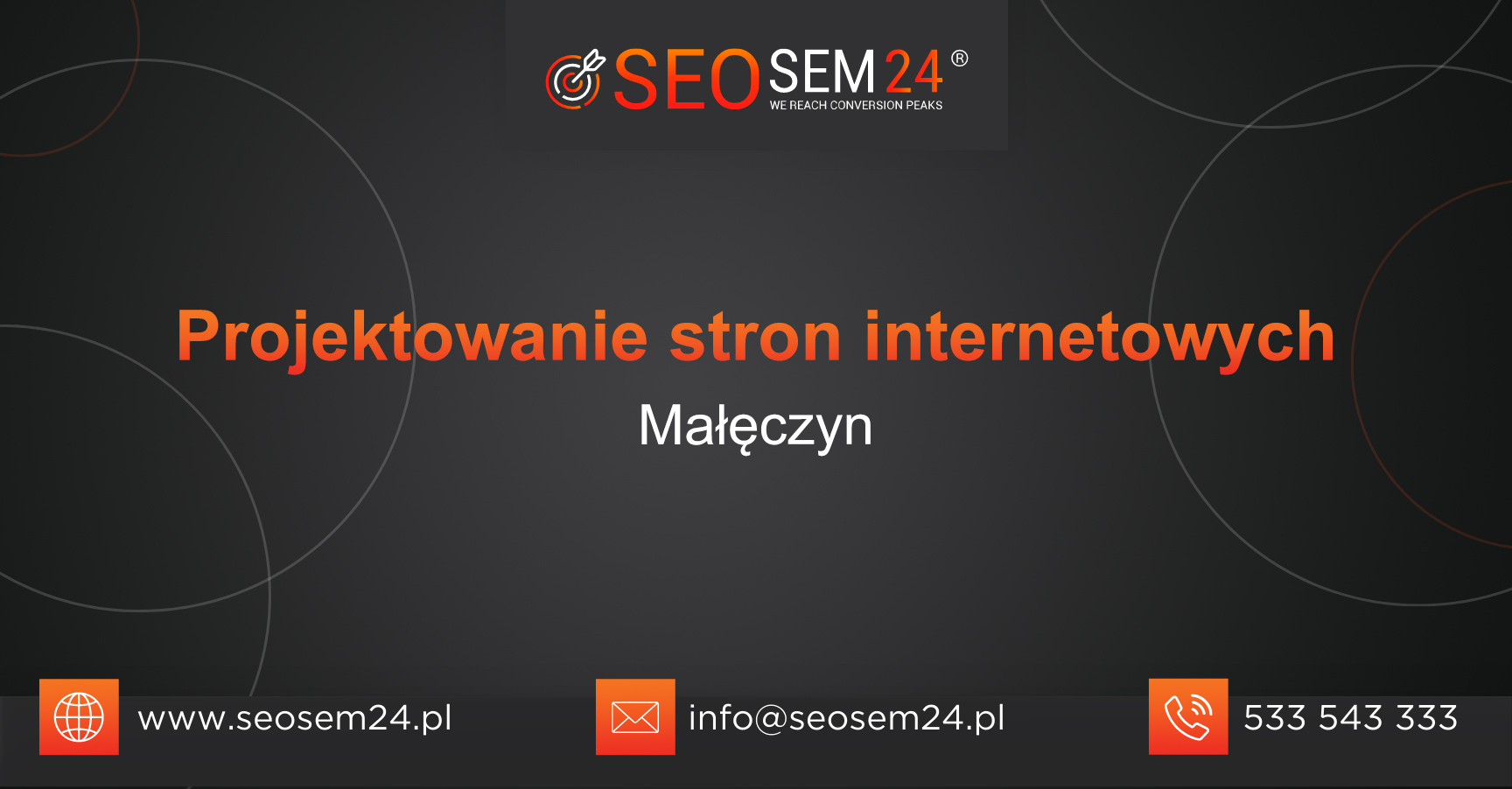 Projektowanie stron internetowych Małęczyn